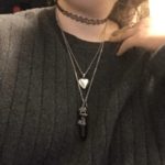 Unlimited Crystal® Black Crystal Necklace | Raw Black Agate Pendant