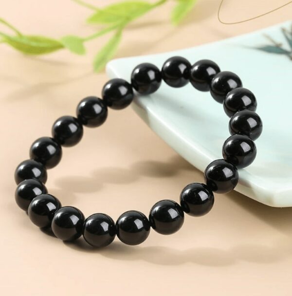 black tourmaline bracelet - 4