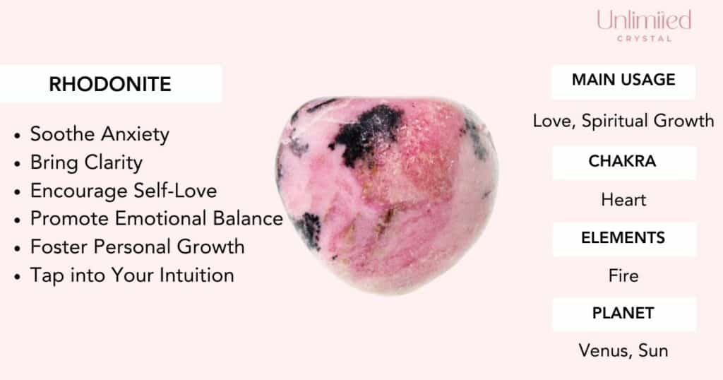 rhodonite meaning quick info